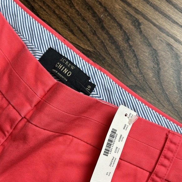 NWT J.Crew Chino Short - size 10 - Picture 2 of 4